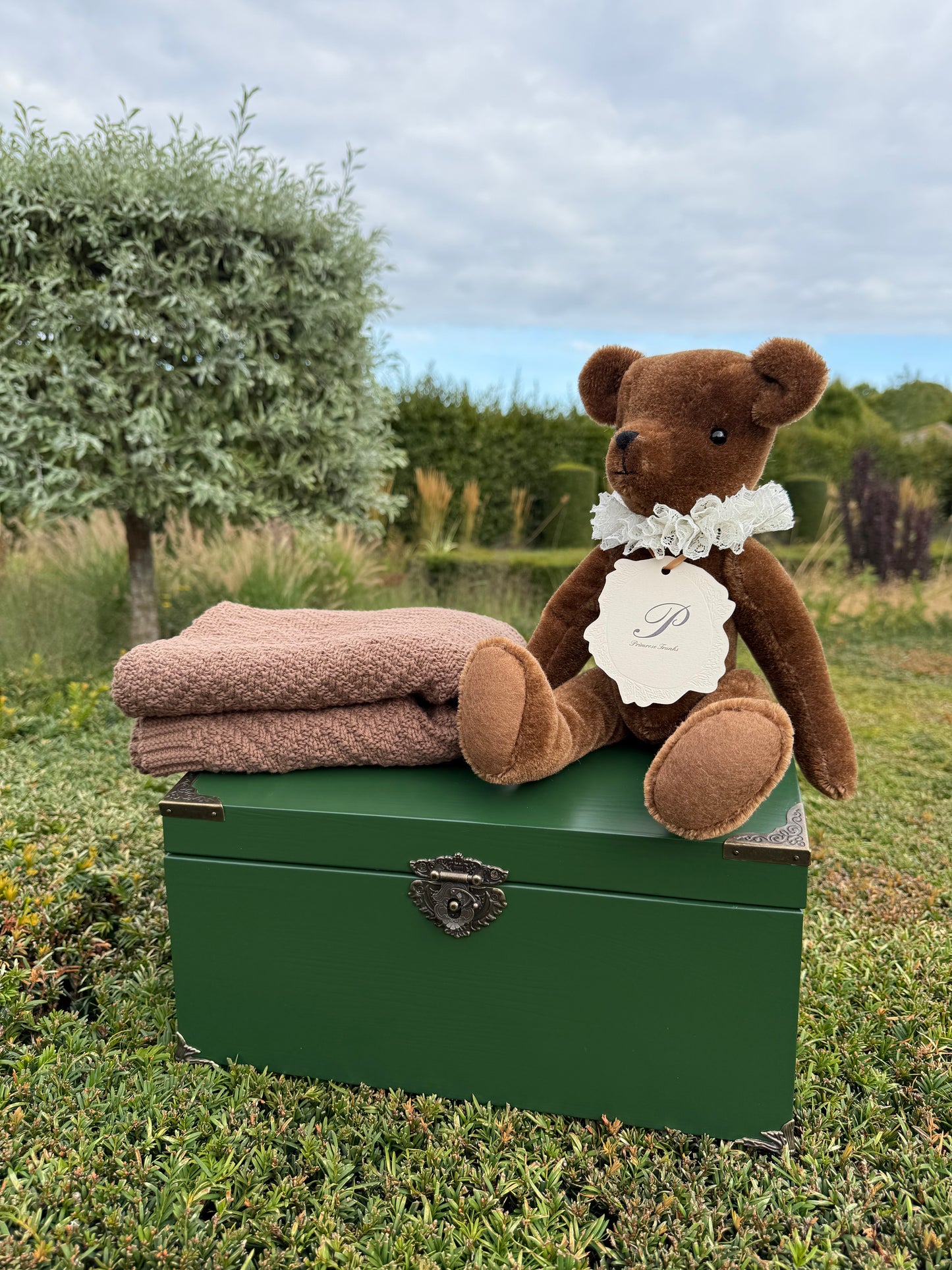 The Trio Set - Brunswick Trunk, Primula Bear & Mocha Blanket