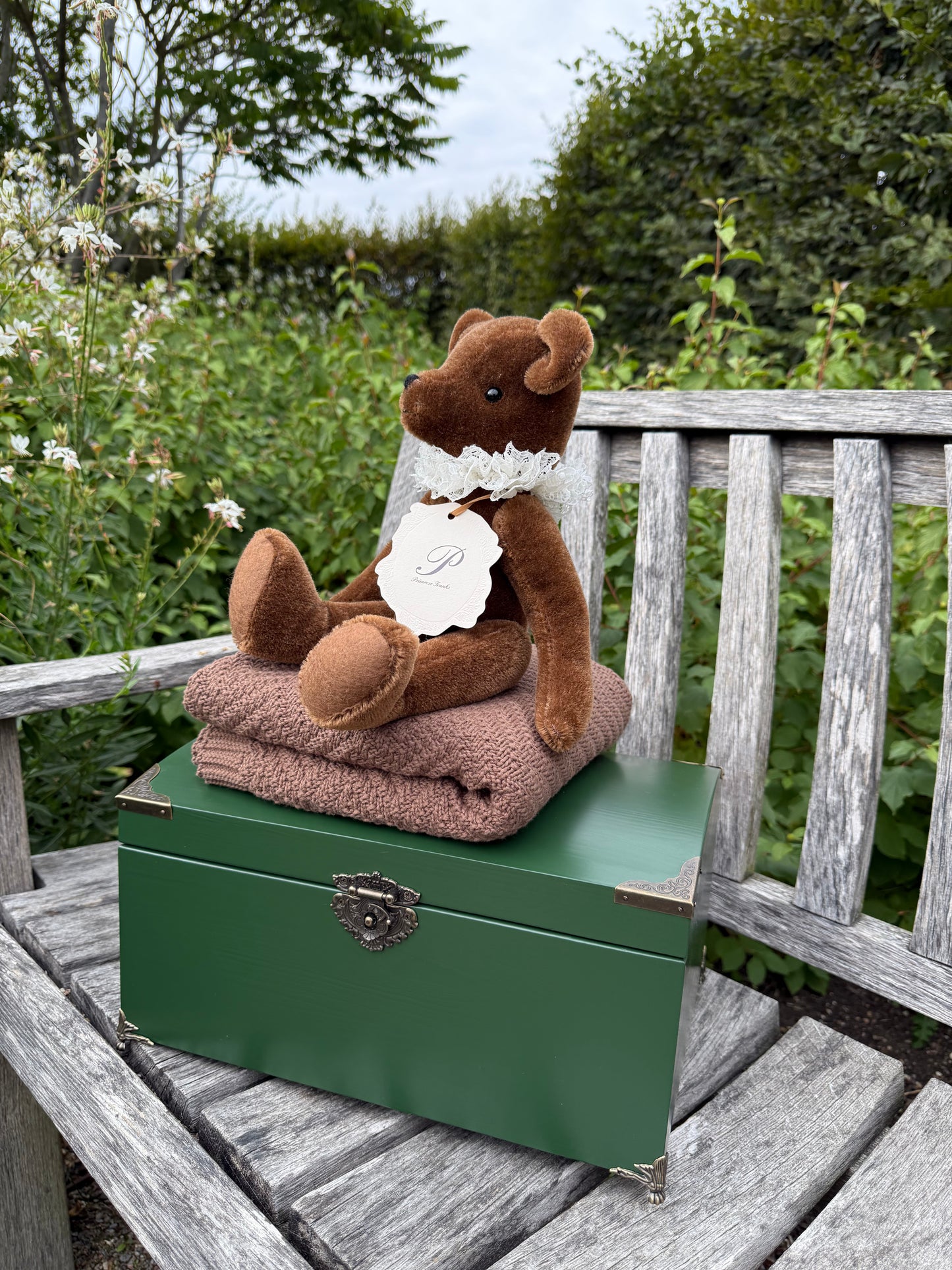 The Trio Set - Brunswick Trunk, Primula Bear & Mocha Blanket