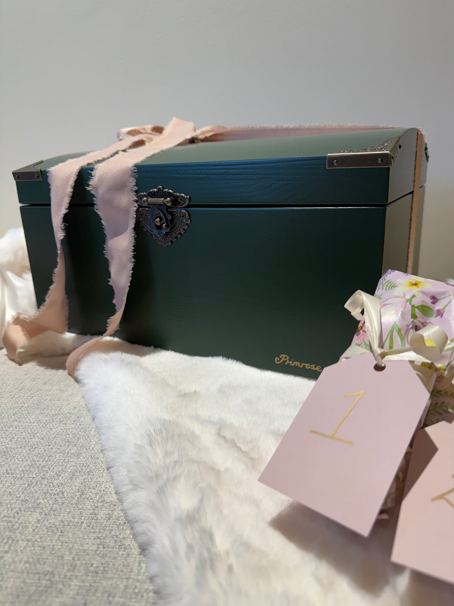 Personalised Brunswick Green Trunk