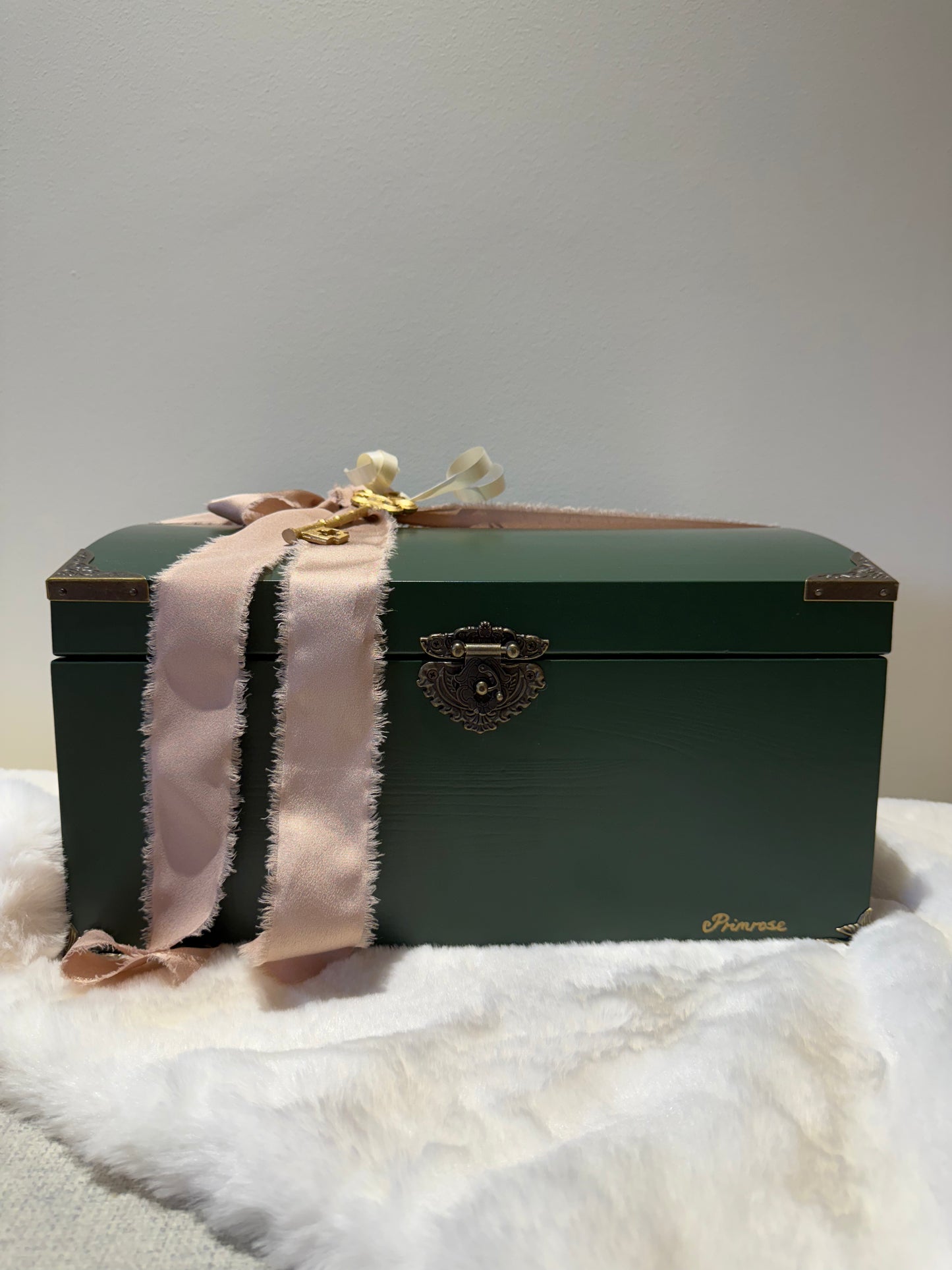 Personalised Brunswick Green Trunk