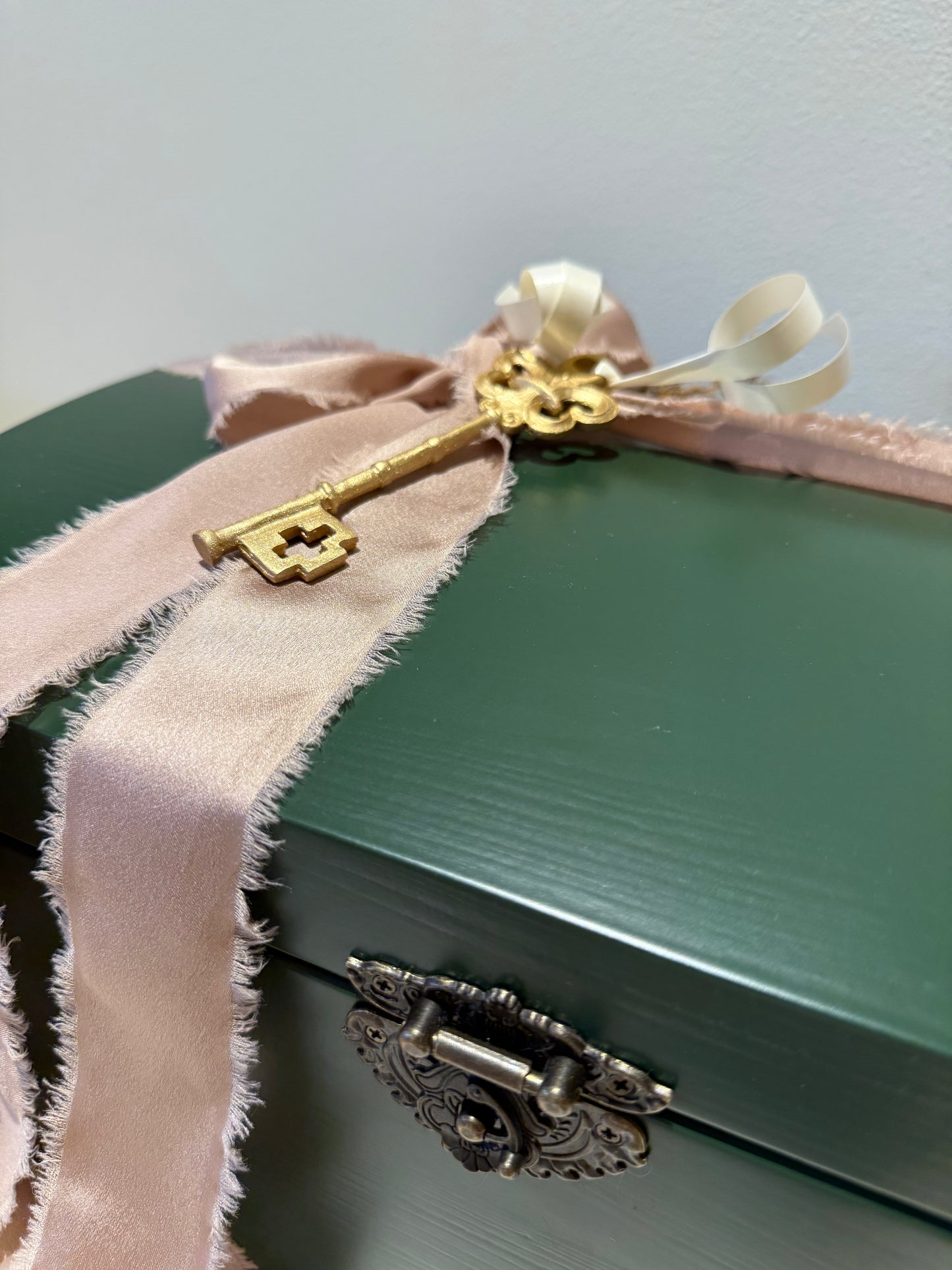 Personalised Brunswick Green Trunk