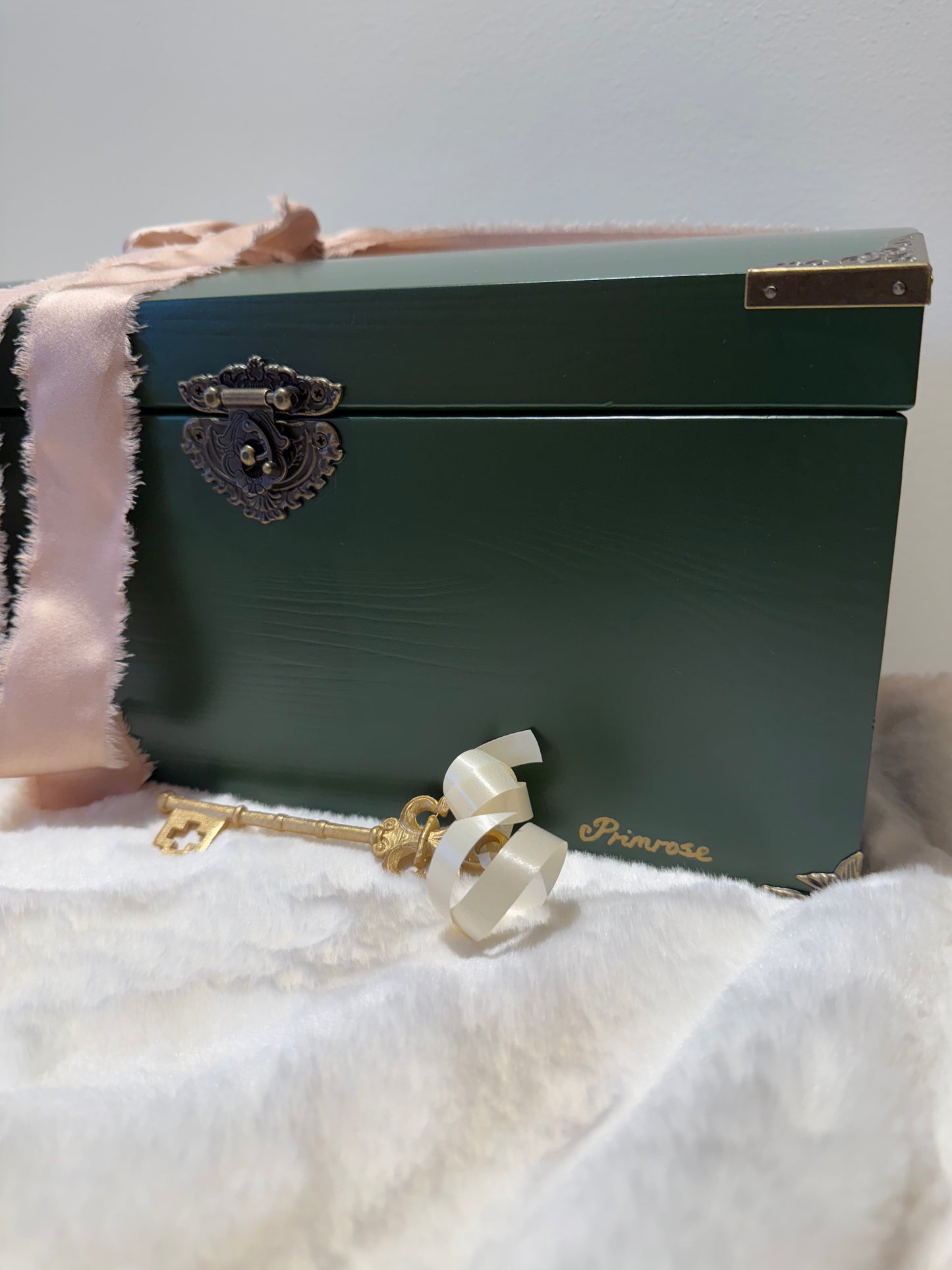 Personalised Brunswick Green Trunk