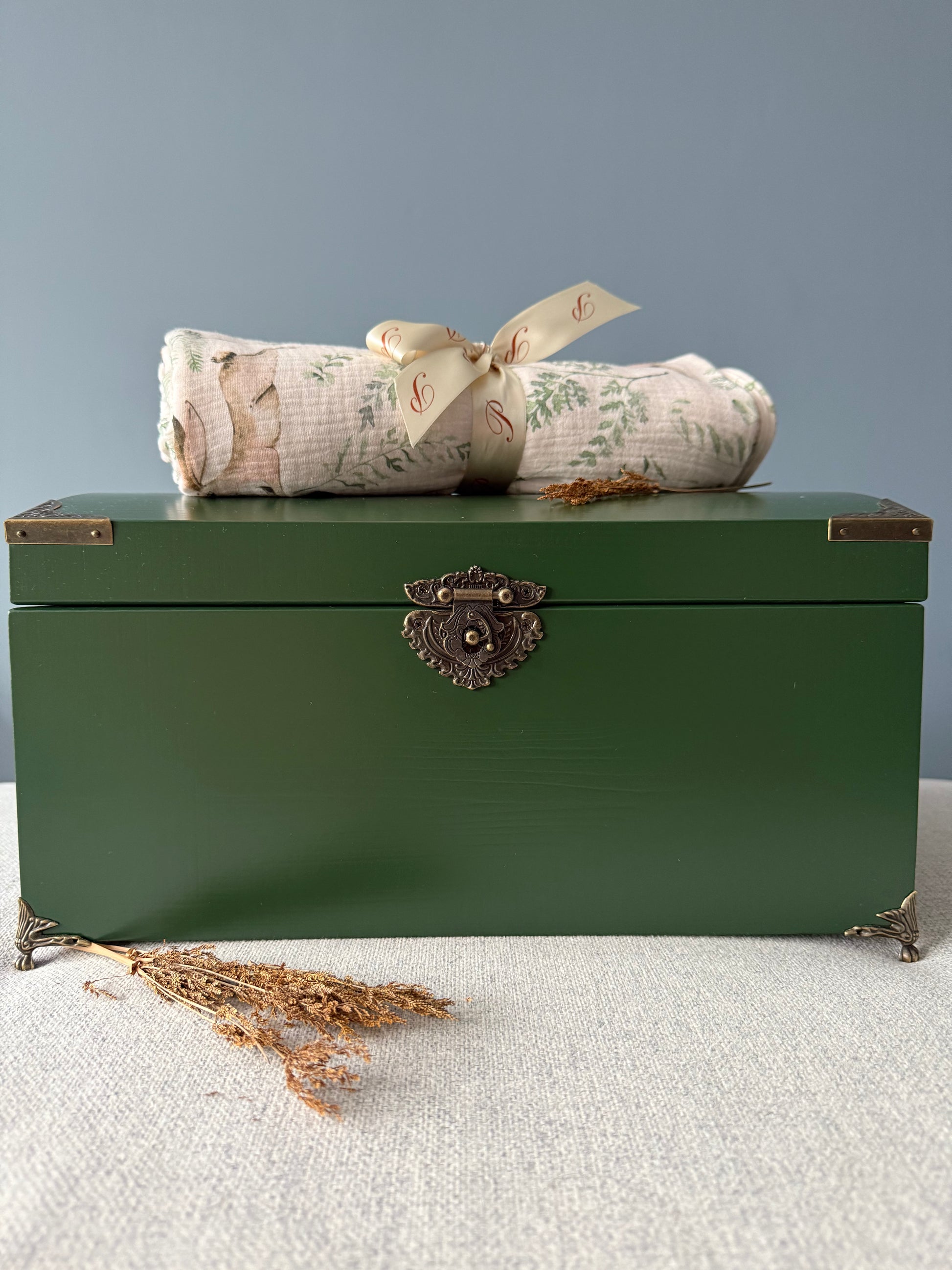 PRIMROSE TRUNKS EXTRA LARGE BABY MUSLIN SWADDLING BABY BLANKET PRINTED NEWBORN NEW BABY MUSLINS