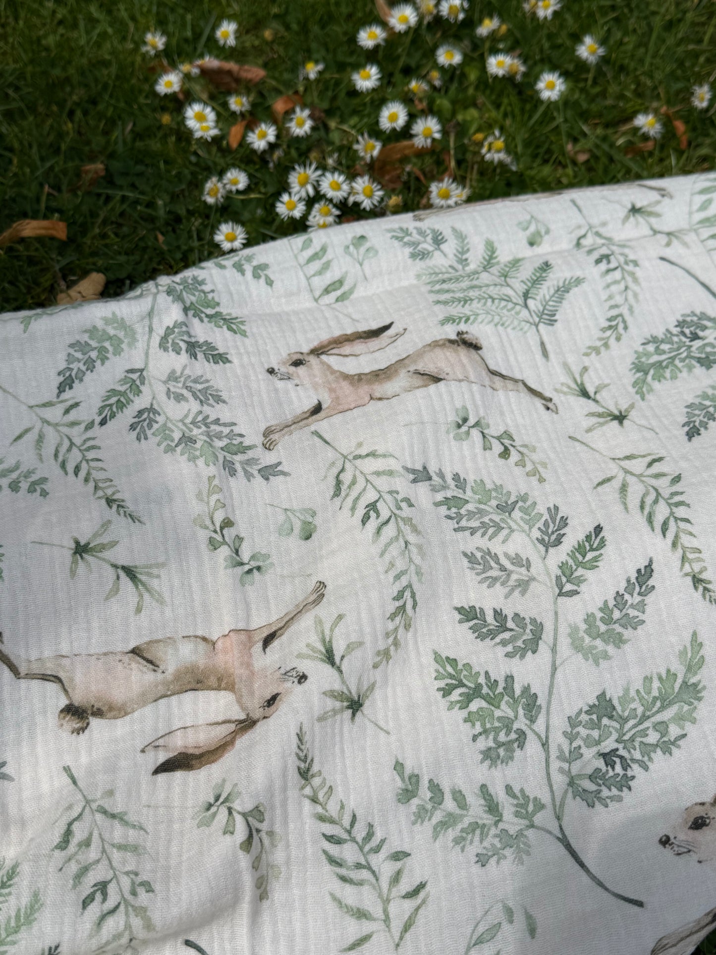 PRIMROSE TRUNKS EXTRA LARGE BABY MUSLIN SWADDLING BABY BLANKET PRINTED NEWBORN NEW BABY MUSLINS